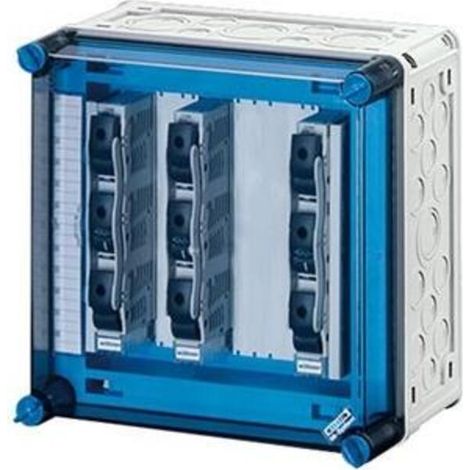 Hensel Sicherungsgehäuse 3x3x63A,D02 Mi 3266 (1/2)