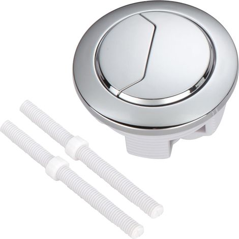 Bouton poussoir réglable pour réservoir WC (1/5)