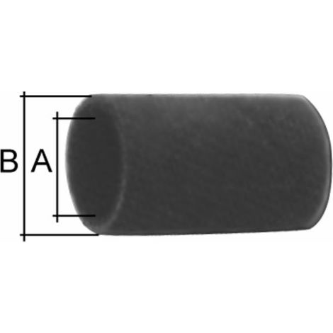 Tubo in gomma dim,35x43 mt 1