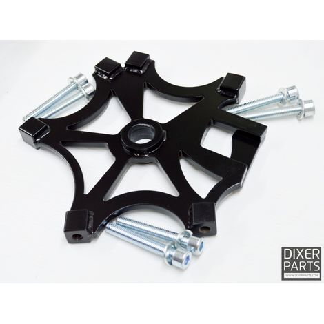 Soporte de abrazadera HB para Honda CBR 600 RR PC37 (2003-2004) - 300 mm - 3x Radial - Acrobacias (1/5)