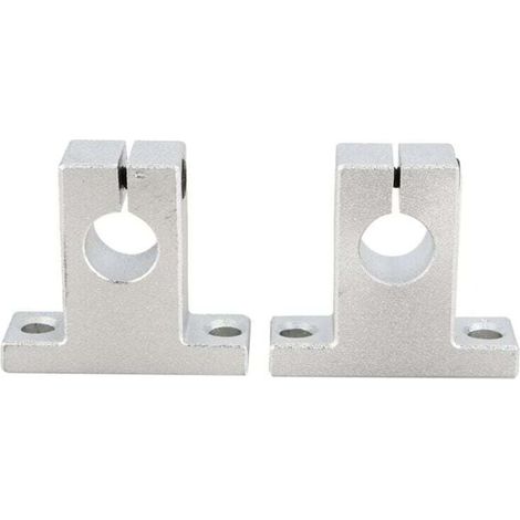 Set di 2 supporti per alberi lineari SK12 Unità giunto sferico guida lineare CNC da 12 mm Guida su rotaia (1/3)