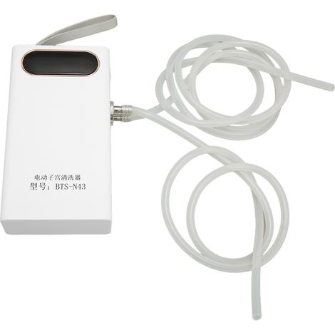 Irrigateur utérin électrique pour animaux, dispositif de nettoyage post-partum pour porcs, bovins, ovins et chiens (1/5)