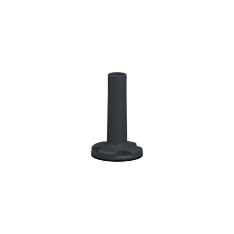 Harmony XVB7 - Base montage plastique gris avec tube - pour colonne - XVZ02