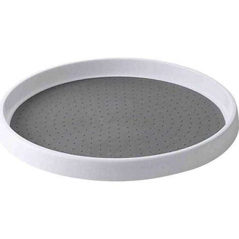 Support Rotation Pour Epices - Plateau Tournant Cuisine 360° - Organisateur Condiments Bouteilles Boîtes - Capacité Multi-Compartiments - 1 Pièce (1/4)
