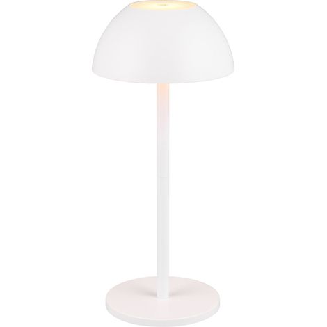 Lampe de table LED sans-fil IP54 2W 3000K blanche RICARDO (1/5)
