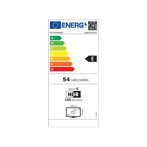 Téléviseur LG QNED evo AI 50QNED87B6A 50 pouces 4K Mini LED Smart TV (1/2)
