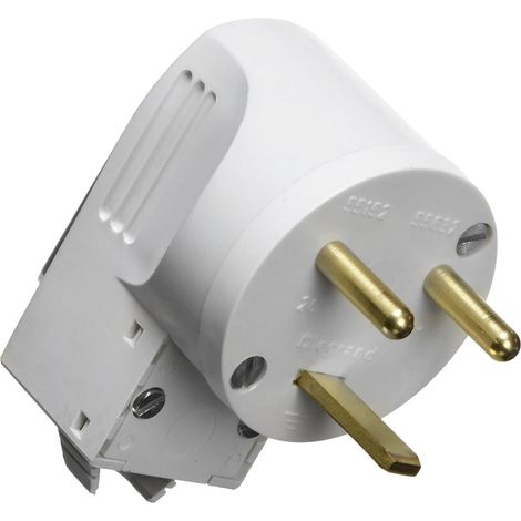 Legrand 055152 Enchufe - 20 A - 2P+T - plástico - con prensaestopa - salida lateral - marfil