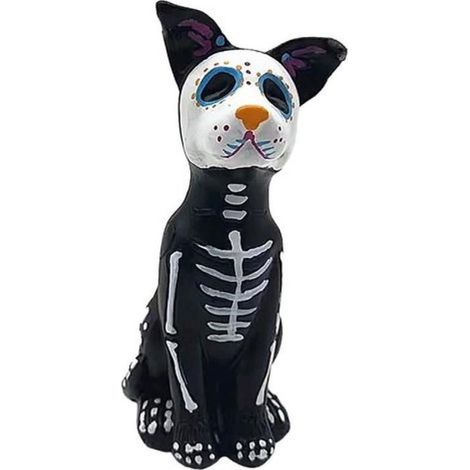 Figurine de chien fantôme d'Halloween,statue de chien fantôme phosphorescente,décorations d'Halloween (1/4)