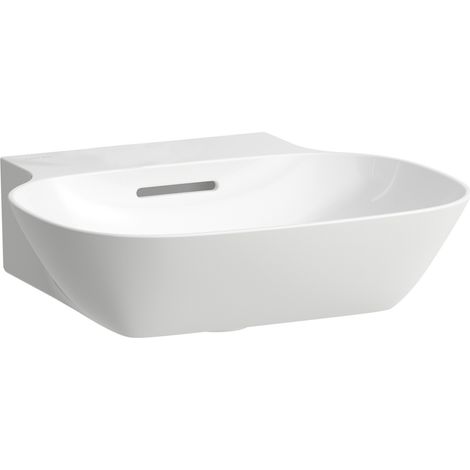 LAUFEN INO lave-mains, sans trou pour robinet, avec trop-plein,