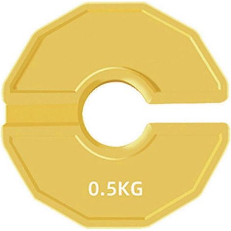 1 disque de musculation micro-type, disque de poids fractionné en caoutchouc, accessoire pour haltère (1/5)