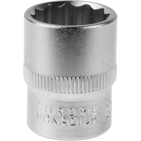 Douille à 12 pans. 1/2" CRV 8 mm (25/200)