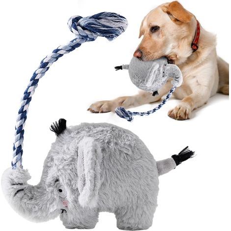 Plush Squeaky Dog Toys,Dog Stuffed Toys Funny Interactive (1/5)