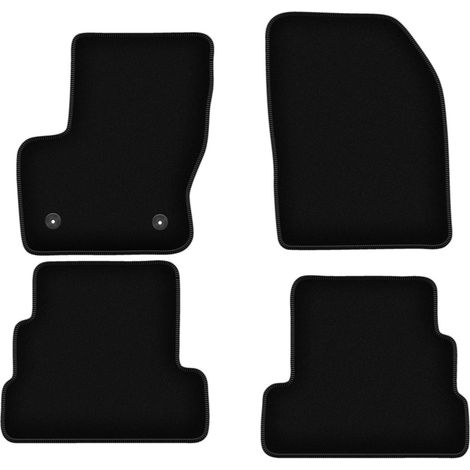 Tappetini base in velluto nero per: Ford Escape MK3 SUV (2012-) (1/5)
