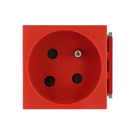 Planet Wattohm 49046 - Trunking socket 2P+E 16A 250V Juxtaposed with keying - connex. auto. - Logix