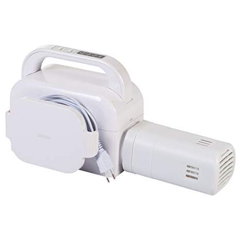 Iris Ohyama, Scaldacoperte elettrico e asciugatrice 2-in-1, 490W, Tubo flessibile espandibile, 3 impostazioni del timer, Per biancheria da letto, coperte - Bed Warmer BW-C1 - Bianco (1/4)