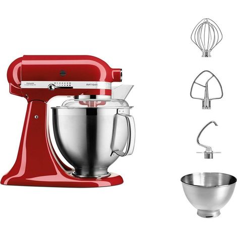 KitchenAid Artisan Premium 5KSM185PSEER Küchenmaschine Empire Rot