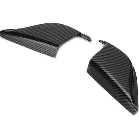 Habillage triangulaire montant A avant style fibre de carbone pour Ford Focus 2019-2021, pièce de remplacement (1/5)