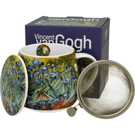 Van Gogh Becher (430 ml) mit Teesieb