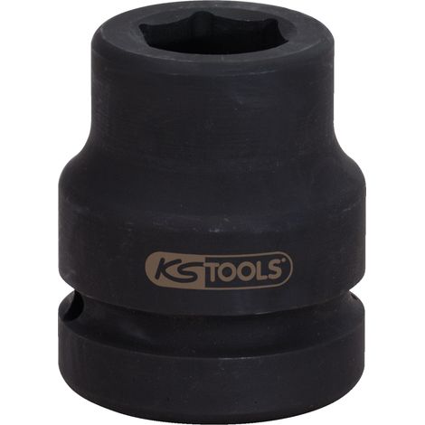 KS Tools - Douille à chocs porte-embout 1'', 6 pans 22 mm - 450.0438 (1/2)