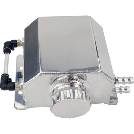 Öltank, 1L/2L Universal-Aluminium-Motoröltank für Pkw, Ölrückgewinnungstank, Motoröl-Sammeltank, Aluminiumtank (1/5)