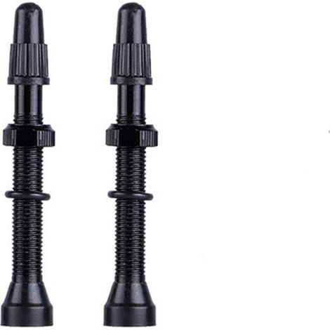 1 paire de vannes sans tube - pièces de bicyclettes - valves sans tube pour bicyclettes - noyau sans tube - valves Presta pour, 78 (1/4)