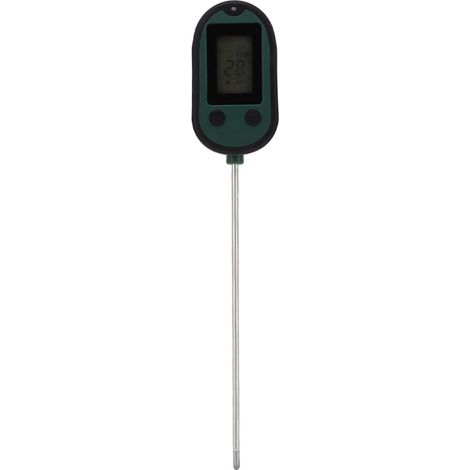 Medidor de suelo 5 en 1 (temperatura/luz/humedad ambiental/agua/pH), herramienta de jardinería