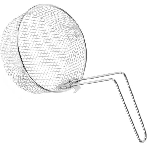 Panier à friture en acier inoxydable avec poignée ergonomique et (1/5)