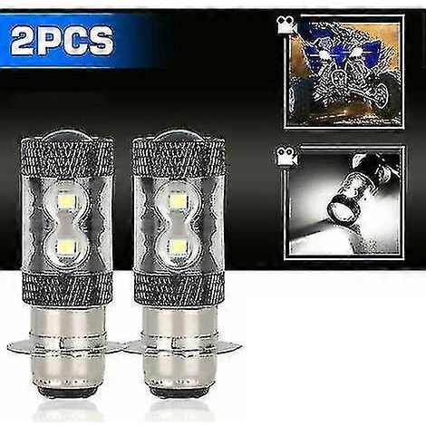 Ampoules de phare LED H6M 2024 pour quad Yamaha : haute qualité, durables et pratiques. (1/4)
