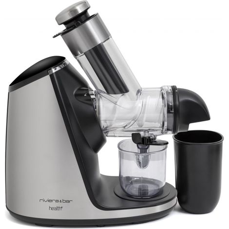 Extracteur de jus 200W inox – Filtre sorbet – Panneau tactile – Sortie anti-goutte – Capacité 1000 ml – Entrée 76 mm – Riviera & Bar - PEJ750 (1/9)