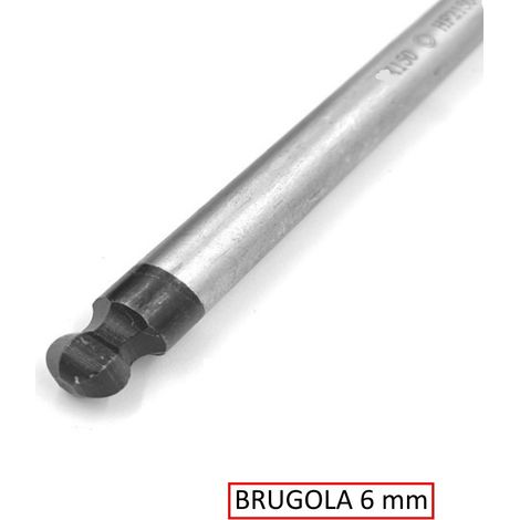 CACCIAVITE MAGNETICO TESTA SFERICA A BRUGOLA 6 MM (1/2)