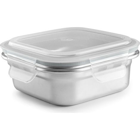 Ibili - Boîte en inox carré Keepklin 500 ml