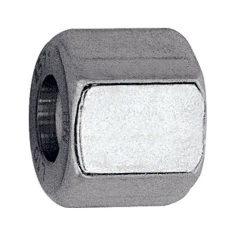 Riegler Überwurfmutter, M18x1,5, Rohr-Außen-Ø 12 mm, Edelstahl 1.4571 (1/2)
