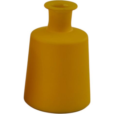 L'Arcolaio Matt Vaso Basso 12 x 12 x 18 Cm Bomboniera / Centrotavola Giallo