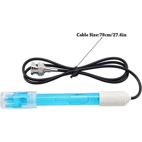 Interface BNC ph-201PH électrode de laboratoire électrode composite sonde capteur de PH hydroponique pH mètre accessoires (1/3)
