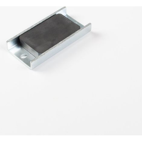 Magna-C Ferrit Flachleiste im verzinkten U-Profil 76,2x38,1x11,61mm (1/4)