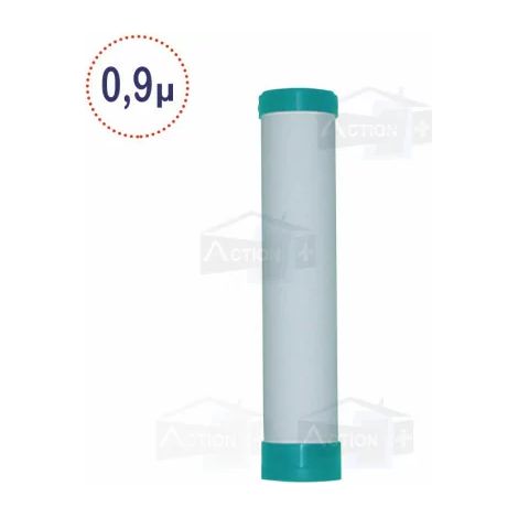 Filtre à Eau Céramique 0,9 micron 9 pouces 3/4