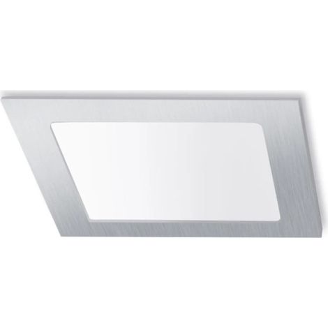 Faretto LED da incasso quadrato cromato 12 x 12 cm Faretto LED da 6W CCT (1/5)