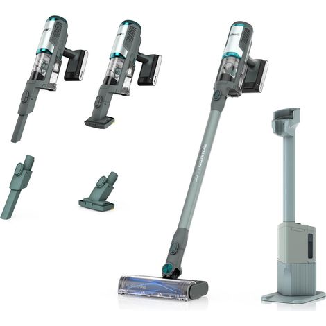 Aspirateur balai sans fil à vidage automatique spécial Poils d’Animaux (1/5)