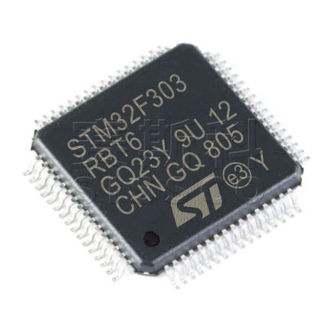 STM32F303RBT6 electronic chip, STM32F303RCT6 electronic components, 5 units to assemble