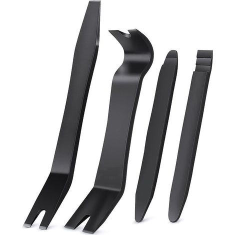 Kit professionnel d'outils pour le démontage de l'habitacle—Ensemble de 4 ou 5 pièces,incluant des leviers en plastique anti-rayures (1/4)