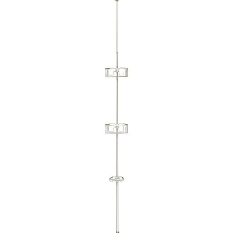 Colonne telescopique 3 paniers - aluminium - Tendance (1/2)