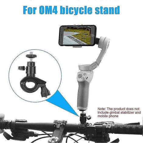 Support de fixation pour vélo avec stabilisateur portable, pince de serrage et support pour téléphone portable PTZ 4 (1/5)