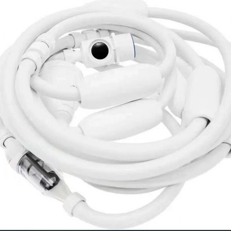 Secciones de manguera Aiperq Zodiac MX8 con conexión de rosca, 1 m, para robots de limpieza de piscinas hidráulicos, azul, R0527700 (1/4)