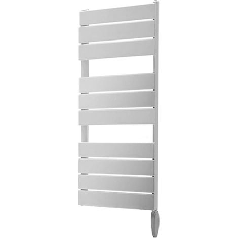 Sèche-serviettes électrique acier CHORUS BAINS ALLÈGE 600W blanc - 1000 x 680 mm - Finimetal (1/3)