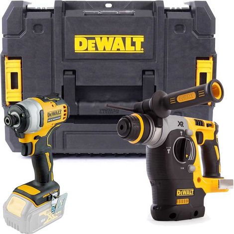 Dewalt DCK2532 18v XBrushless DCF887 Impact Driver + DCH273 SDS Drill Bare TSTAK (1/3)