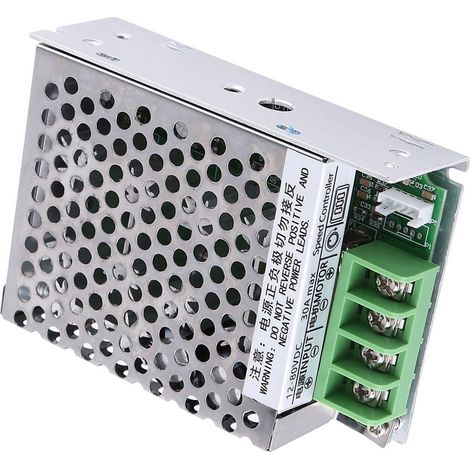12-80V DC 30A PWM-Motordrehzahlregler mit Digitalanzeige (1/5)