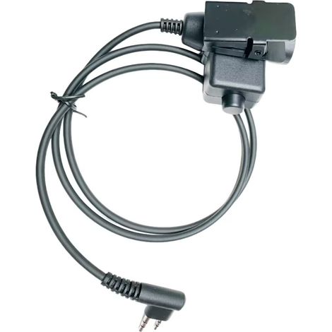 6.5mm adapter cable for Motorola GP3688, GP3188, P3688, CP1200, and CP1300. (1/4)