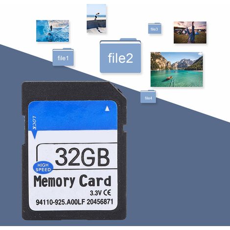 Carte SD 32 Go Ultra Rapide pour Appareil Photo Numérique, Smartphone, Nintendo Switch - Haute Performance