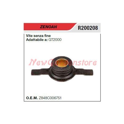 Tornillo sinfín ZENOAH para cortasetos GT2000 R200208
