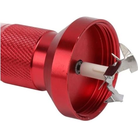 minifinker Mill to tabac electric professional aluminum alloy for assaisonnement of plants medicinales (Red) (1/4)